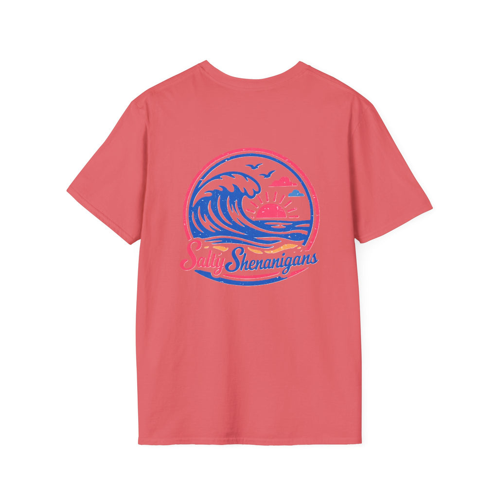 Salty Shenanigans Beach - T-Shirt Printify
