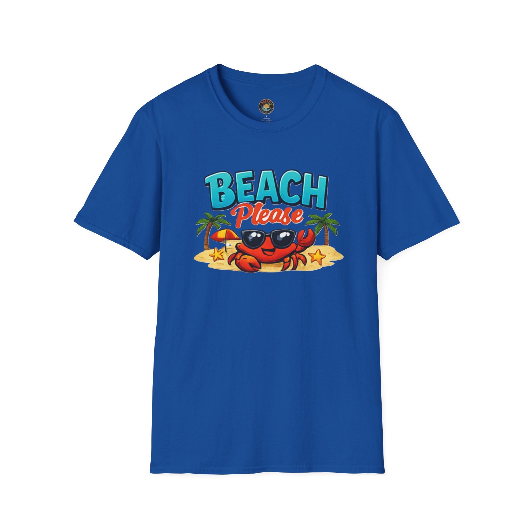 Beach Please T-Shirt | Salty Shenanigans Funny Vacation Tee