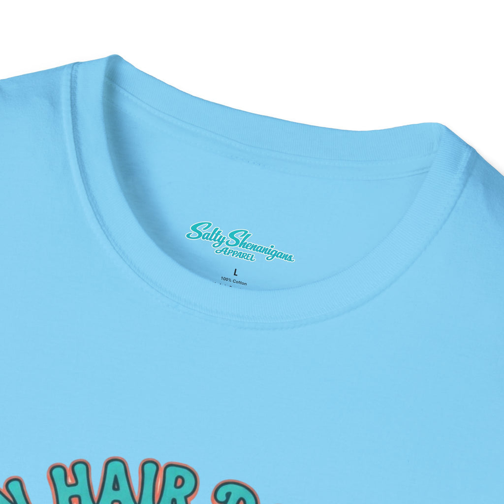 Ocean Hair Don't Care Salty Shenanigans Apparel  T-Shirt Printify