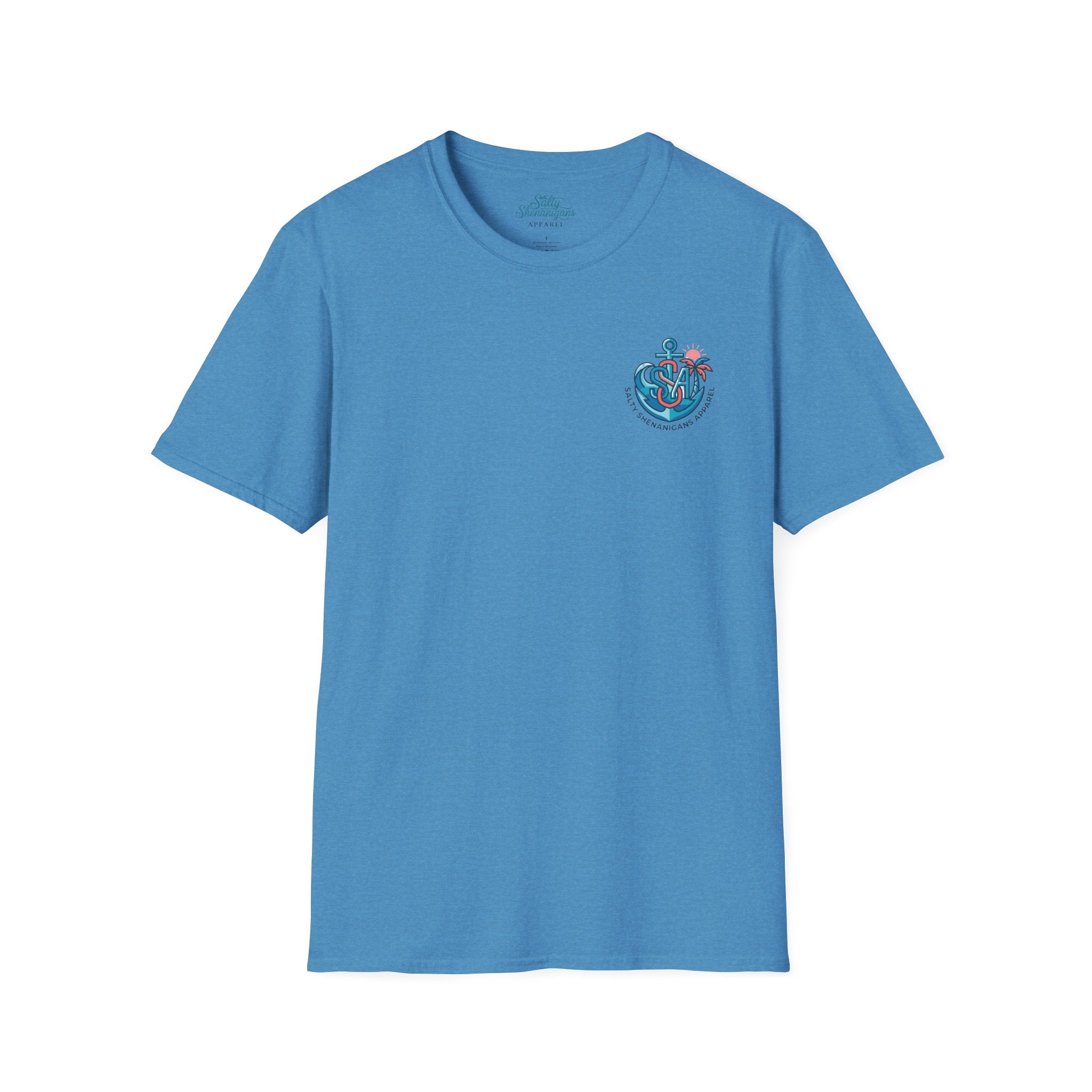 Salty Shenanigans Sunset Paradise Tee | Women's Coastal Beach T-Shirt Printify
