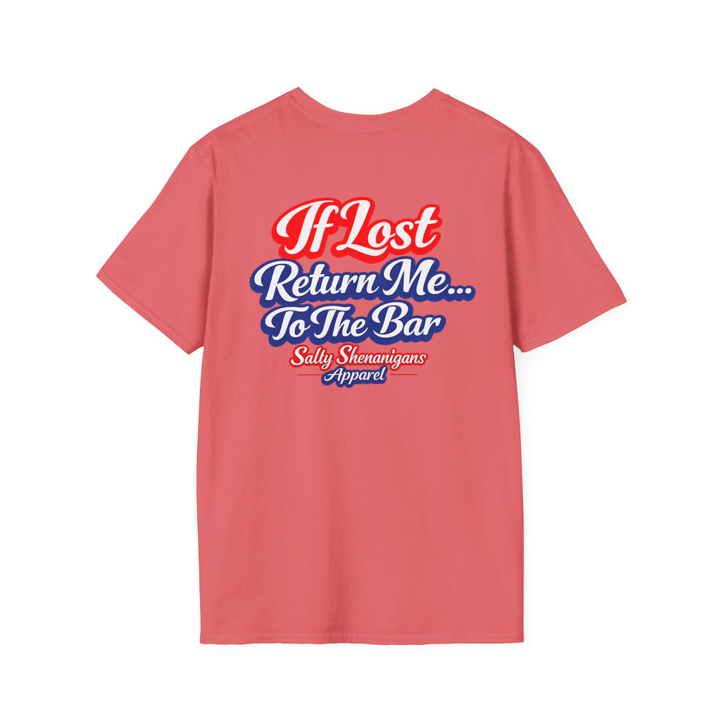 If Lost Return Me To Bar  Beach/Vacation Tee Printify