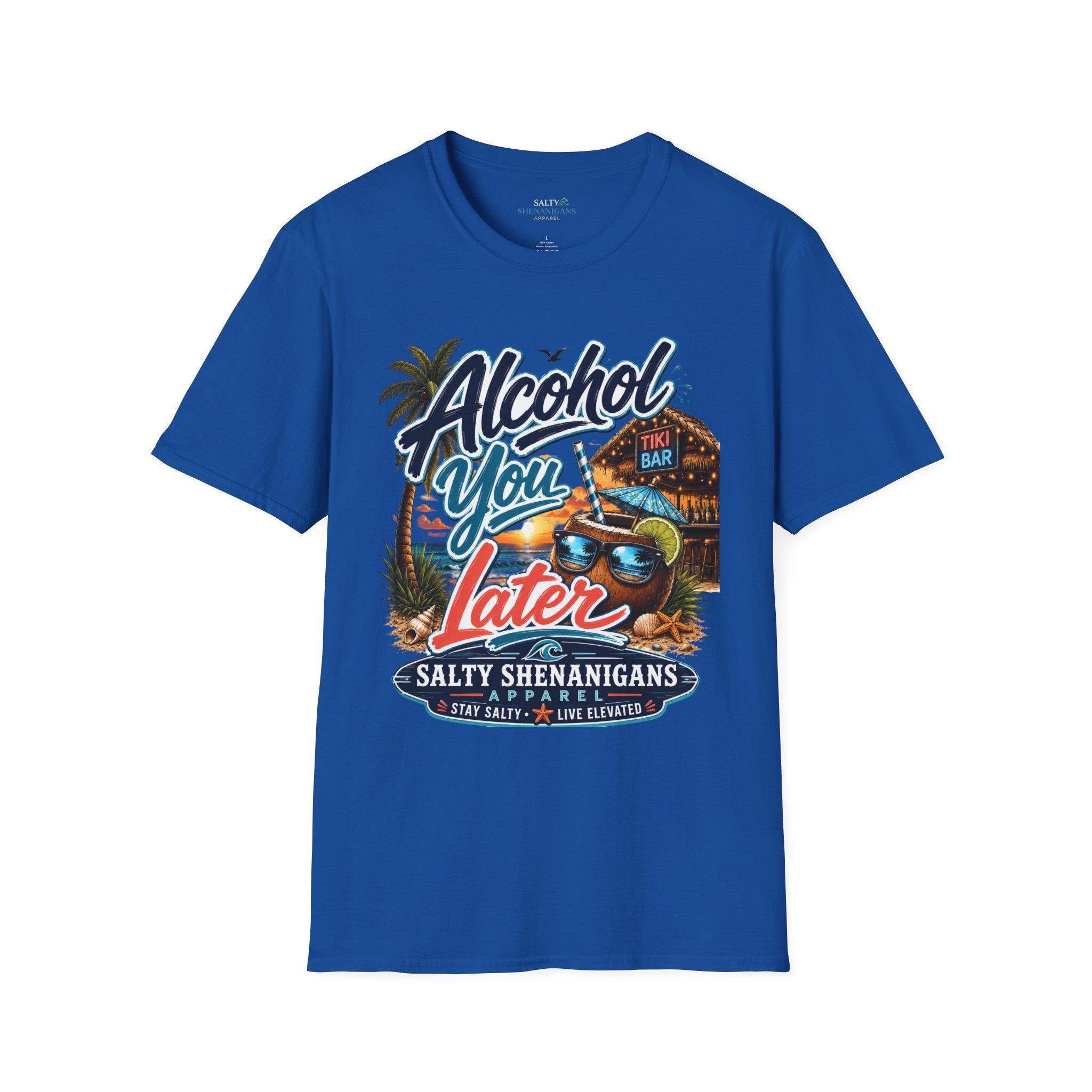 Alcohol You Later | Funny Cocktail Tee Printify