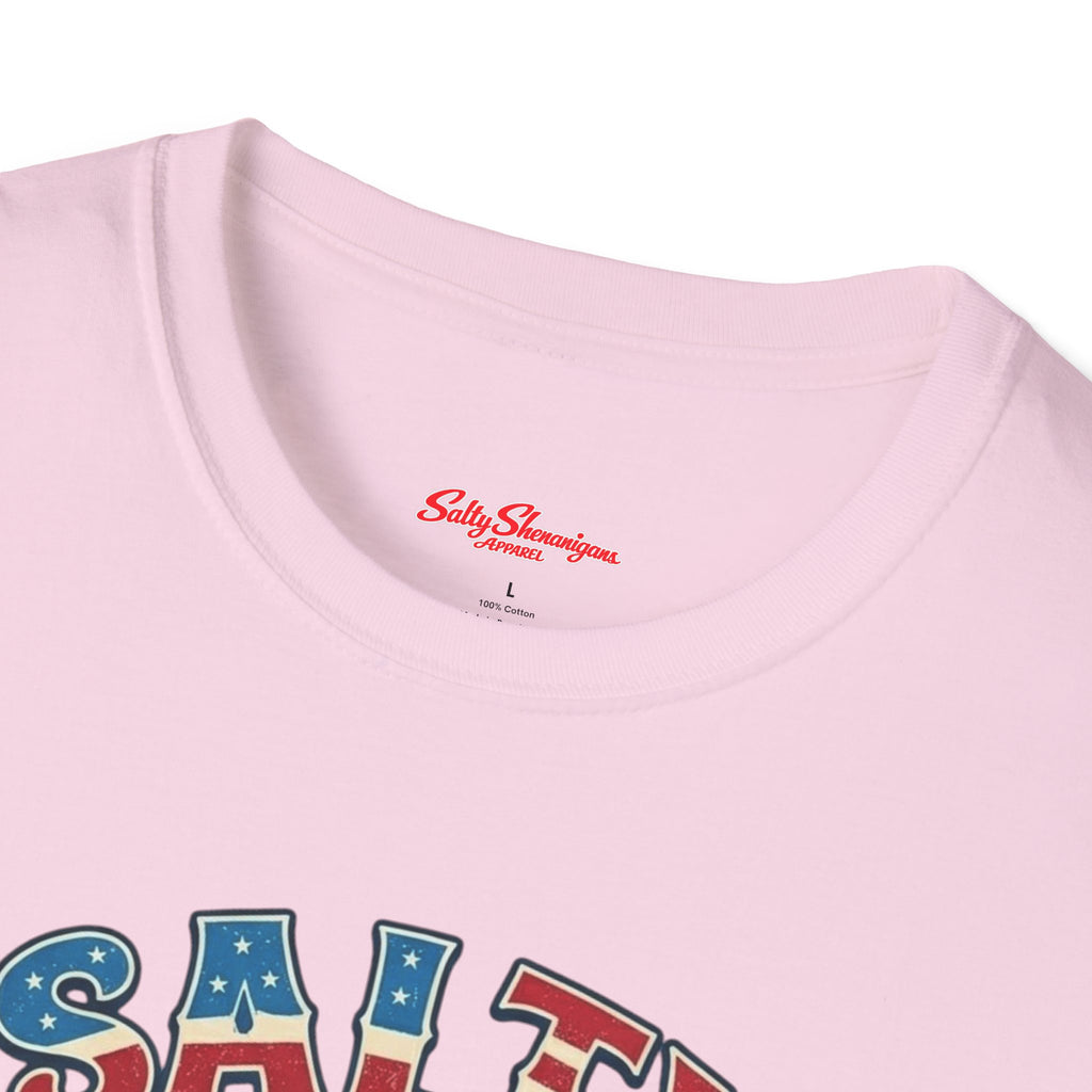 Salty Shenanigans Apparel Beach T-Shirt Printify