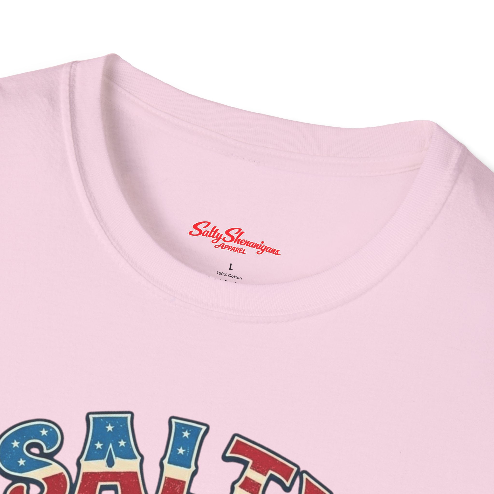 Salty Shenanigans Apparel Beach T-Shirt Printify