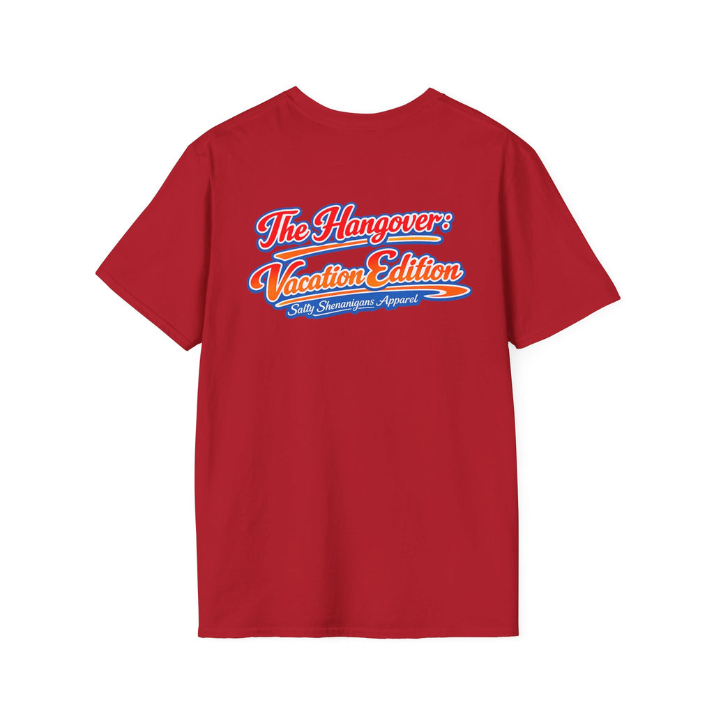Salty Shenanigans Apparel The Hangover Vacation Edition Funny T-Shirt Printify