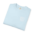 Jesus Saves T-Shirt — Minimal Embossed Religious Tee Printify