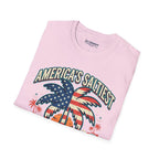 America's Saltiest Patriotic Palm Tree T-Shirt Printify