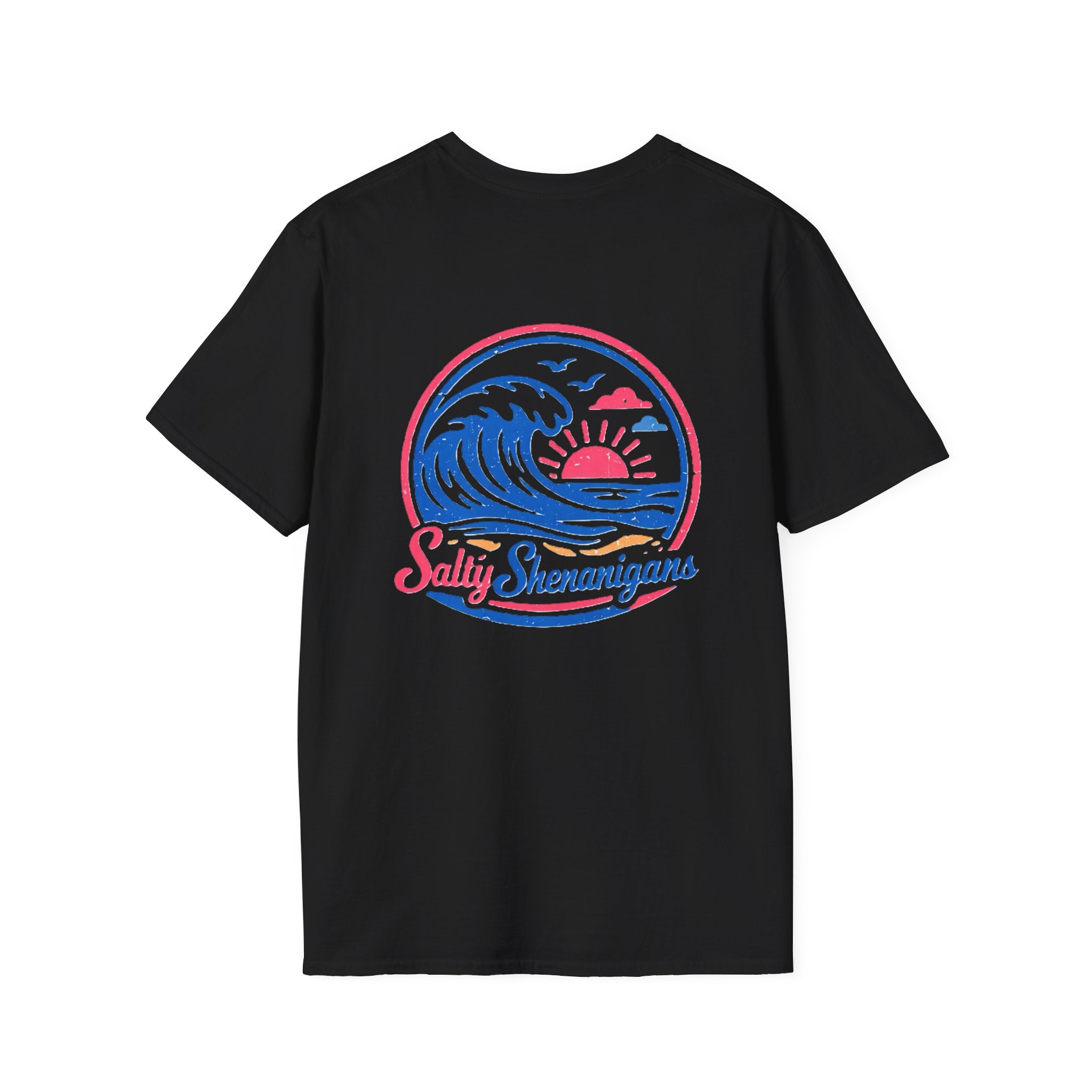 Salty Shenanigans Beach - T-Shirt Printify