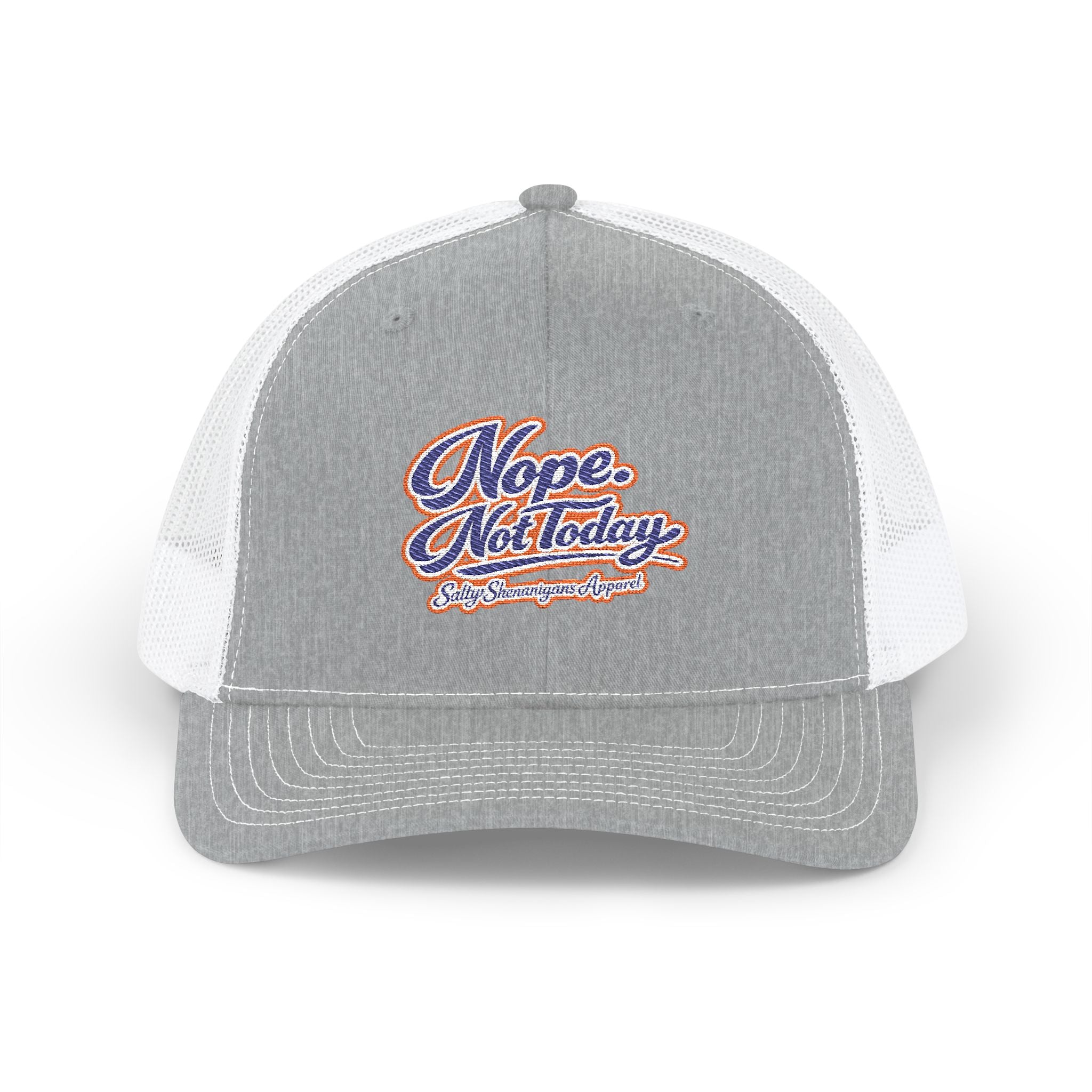 Nope. Not Today. Snapback Trucker Hat | Premium Coastal Mesh Cap Printify
