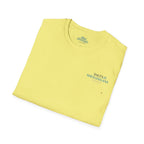 Never Late To Happy Hour Coastal Graphic Tee | Salty Shenanigans Apparel Printify