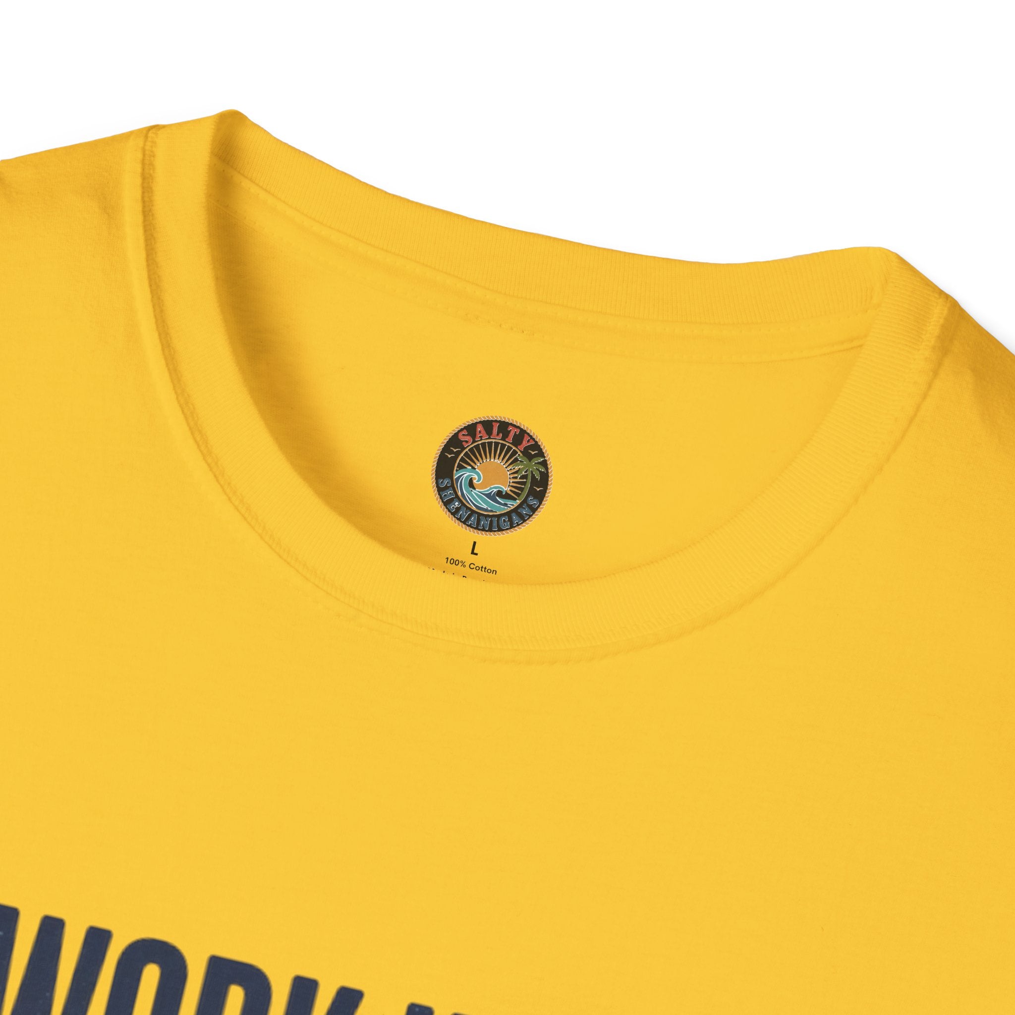 Work Hard Leave Early T-Shirt | Salty Shenanigans Funny Graphic Tee