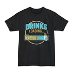 Drink Loading Salty Shenanigans Apparel Tall T-Shirt Printify