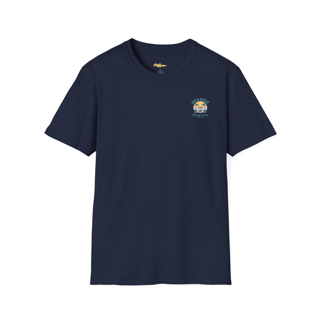 Seaside Reading Society T-Shirt | Salty Shenanigans Printify