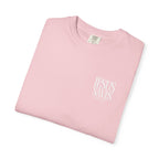 Jesus Saves T-Shirt — Minimal Embossed Religious Tee Printify