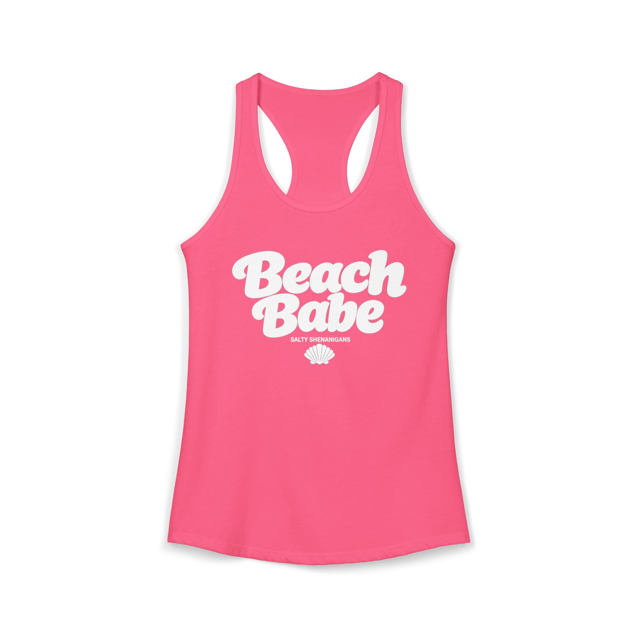 Beach Babe Women's Ideal Racerback Tank Printify