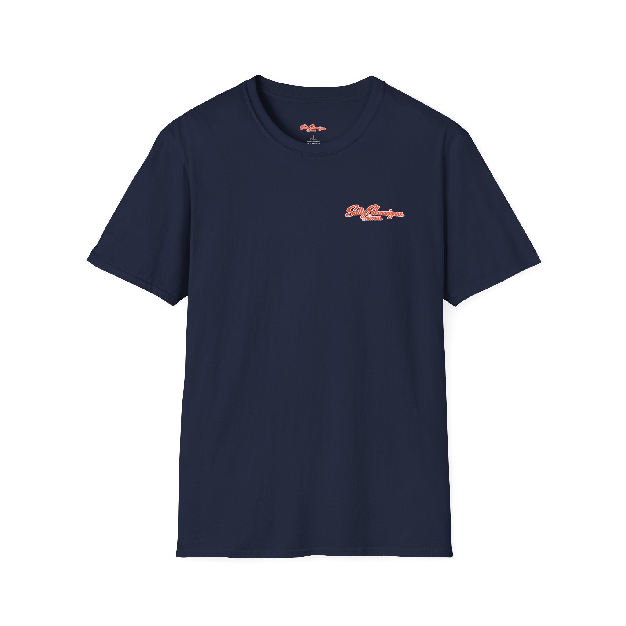 Salty Shenanigans Apparel Beach T-Shirt Printify