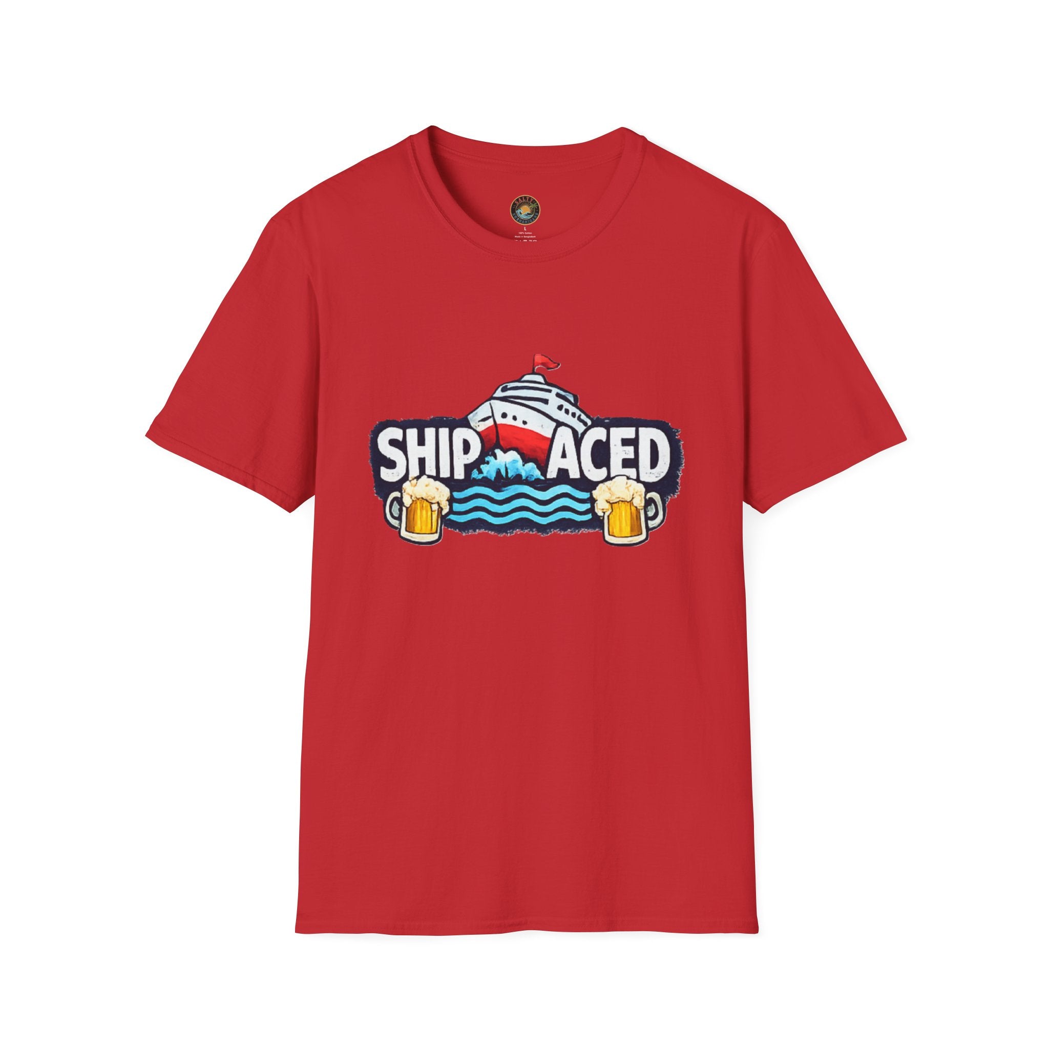 Shipfaced T-Shirt | Salty Shenanigans Funny Cruise & Vacation Tee