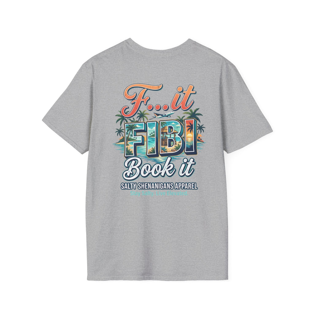 F... It, FIBI Book It Coastal Vacation T-Shirt Printify