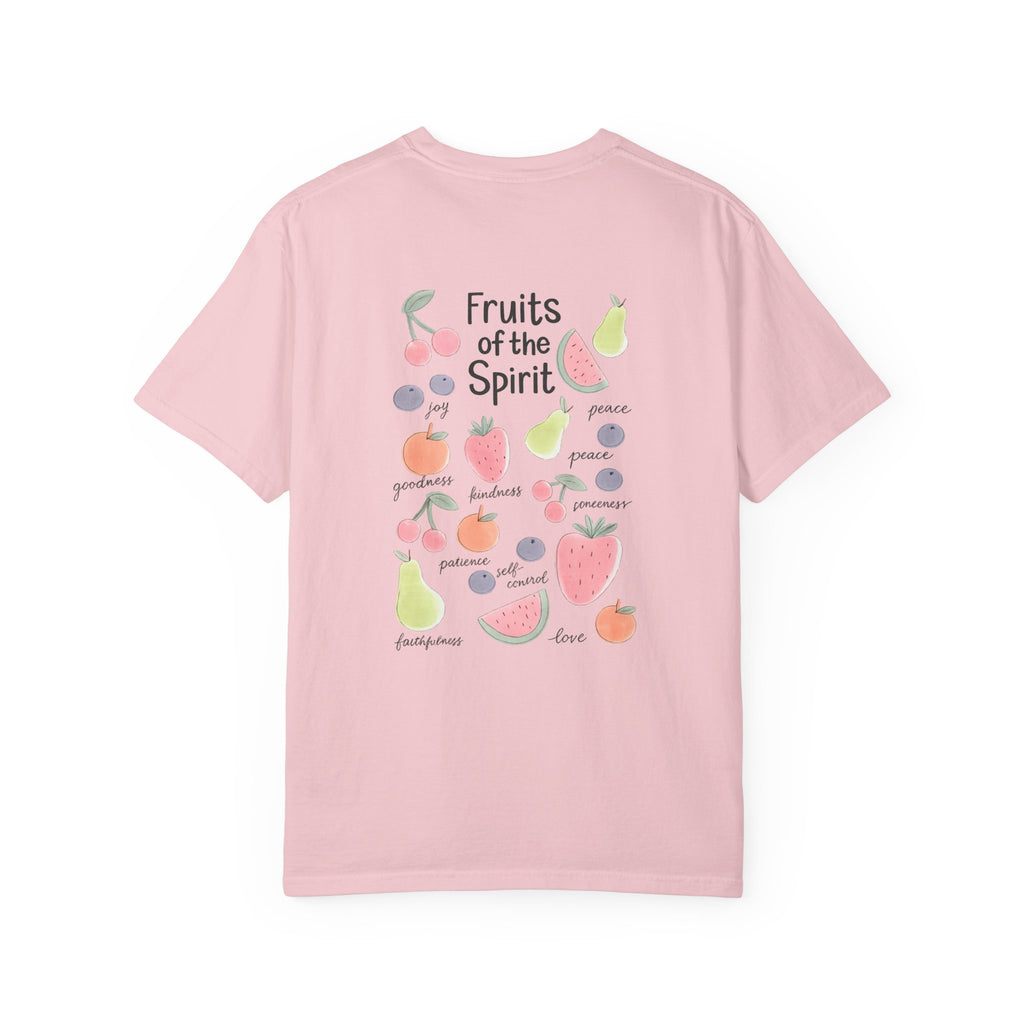 Fruits of the Spirit T‑Shirt — Colorful Fruit Faith Graphic Tee Printify
