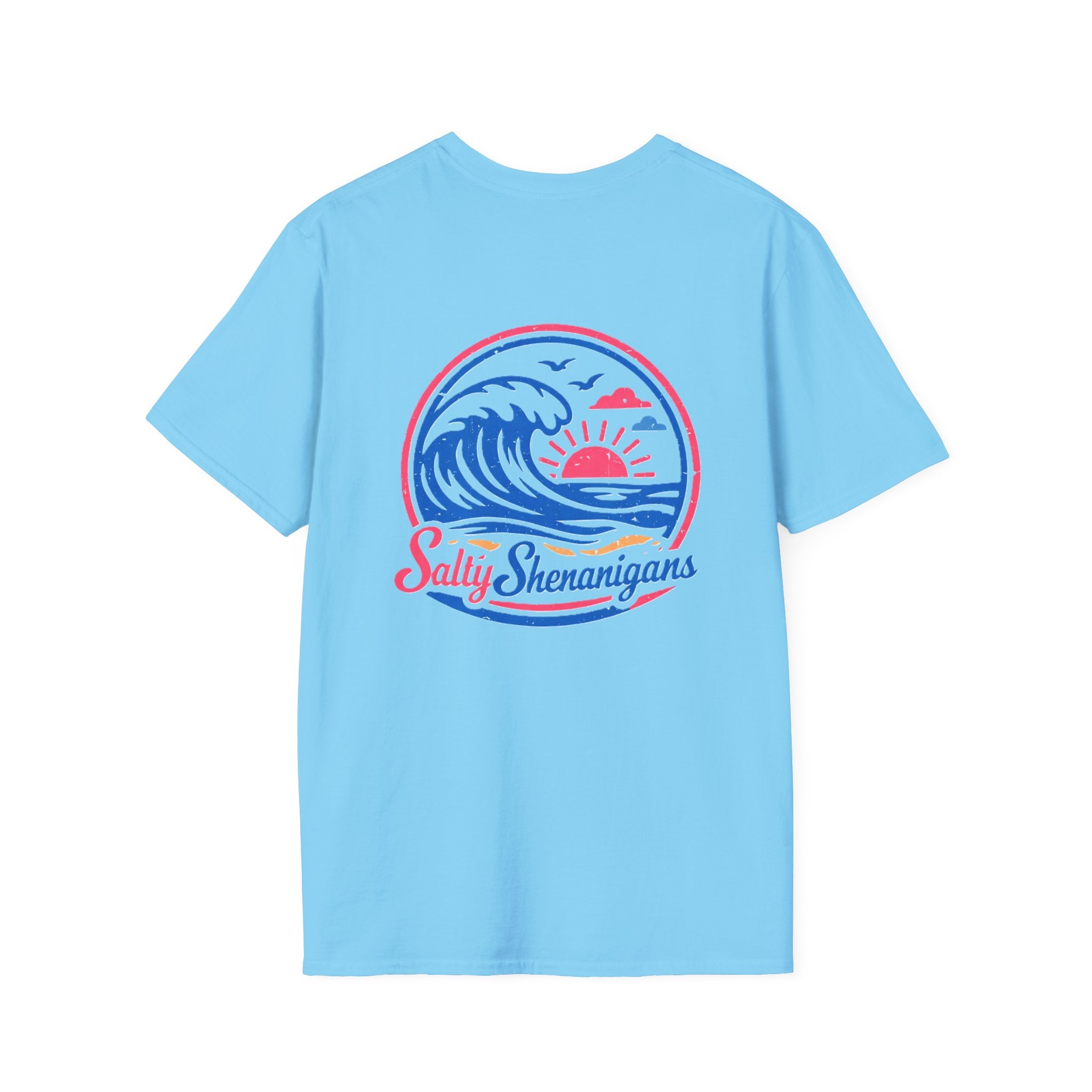 Salty Shenanigans Beach - T-Shirt Printify