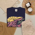 Clothed In Christ T‑Shirt — Sunset Chasing Jesus Seeker Tee Printify