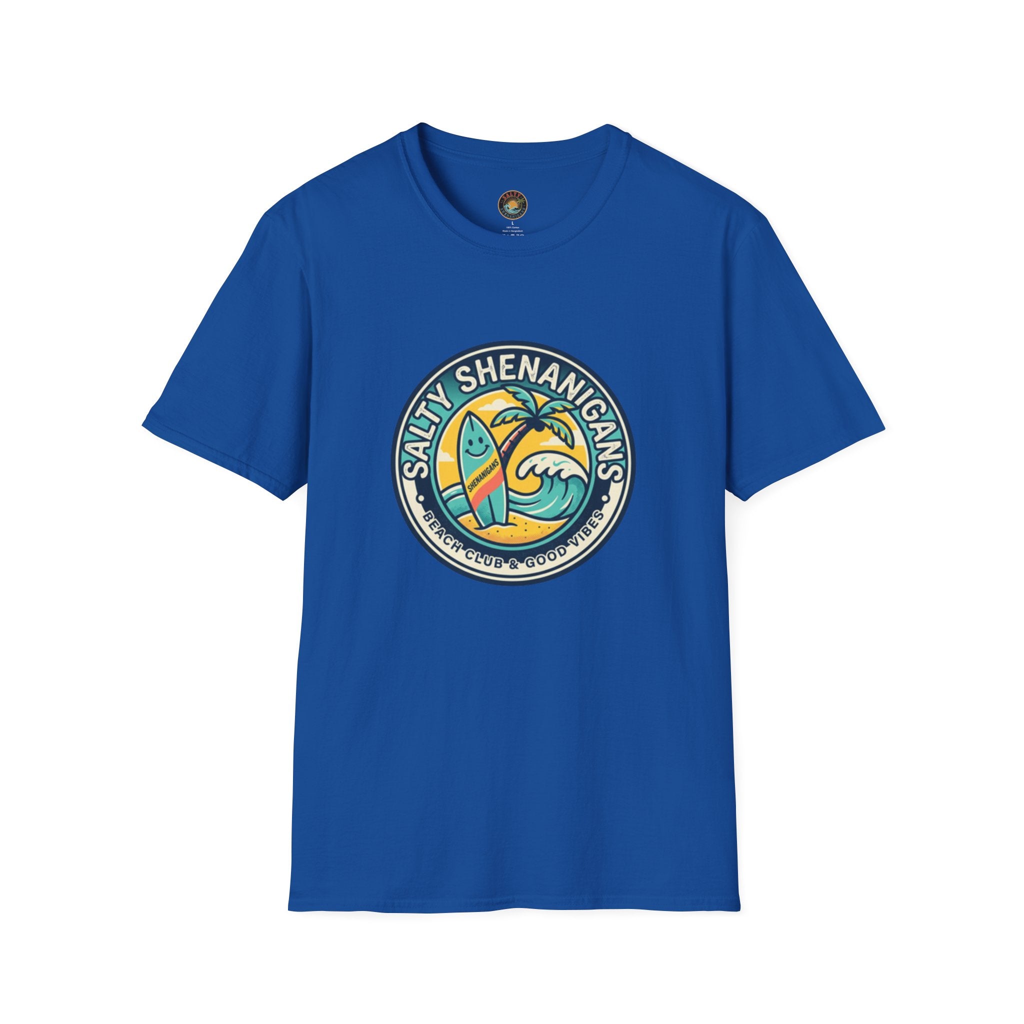 Salty Shenanigans Beach Club 'Good Vibes' T-Shirt