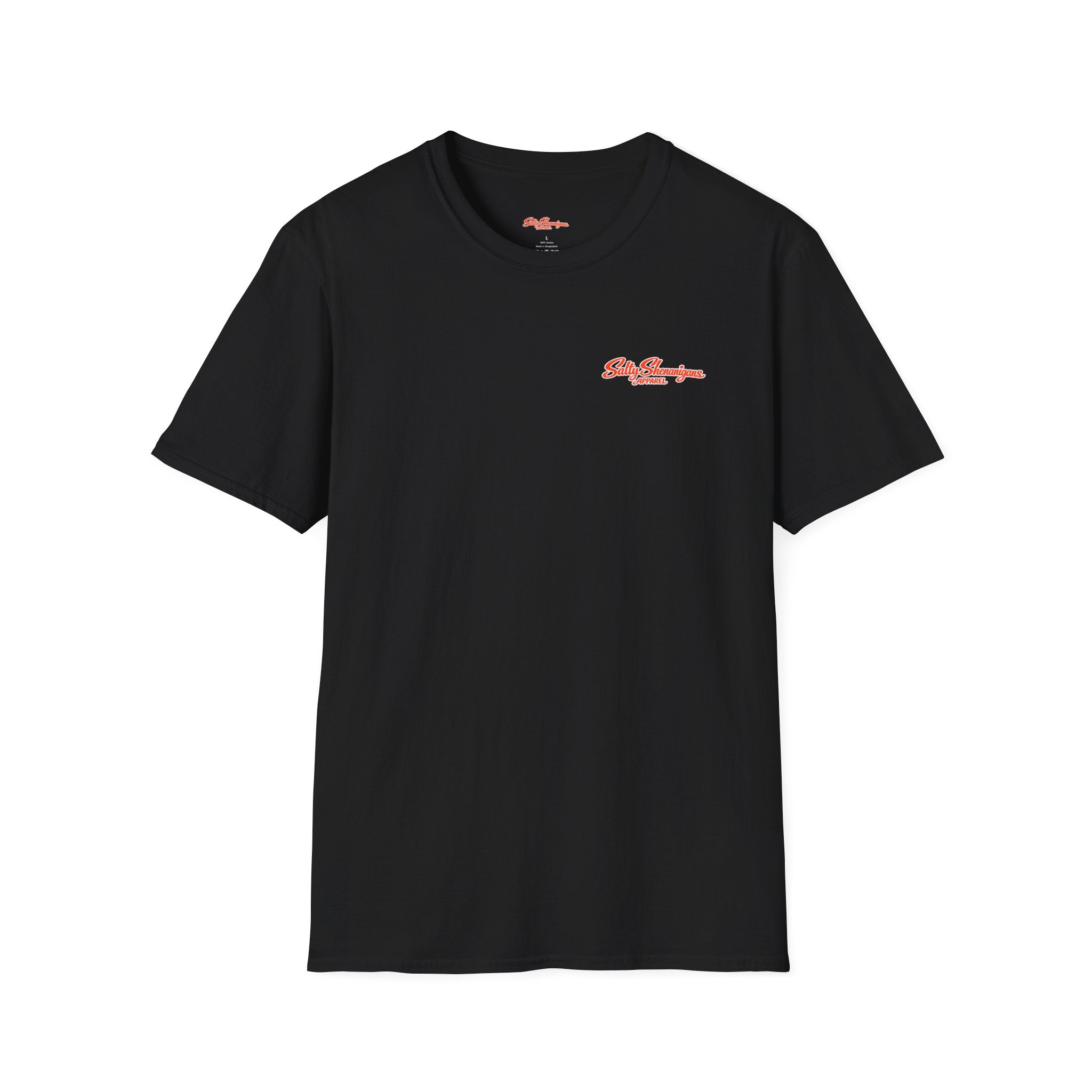 Salty Shenanigans Apparel Beach T-Shirt Printify