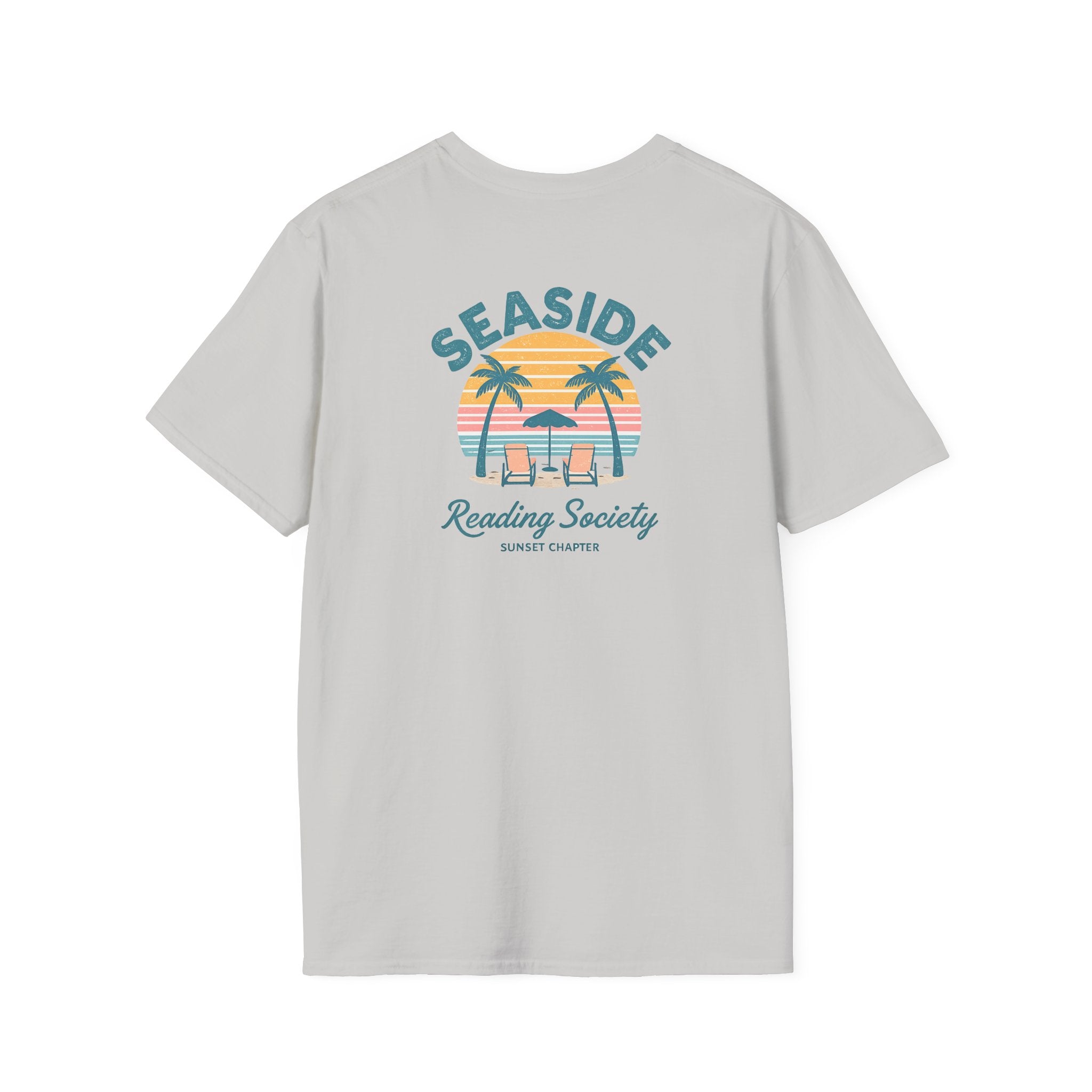 Seaside Reading Society T-Shirt | Salty Shenanigans Printify