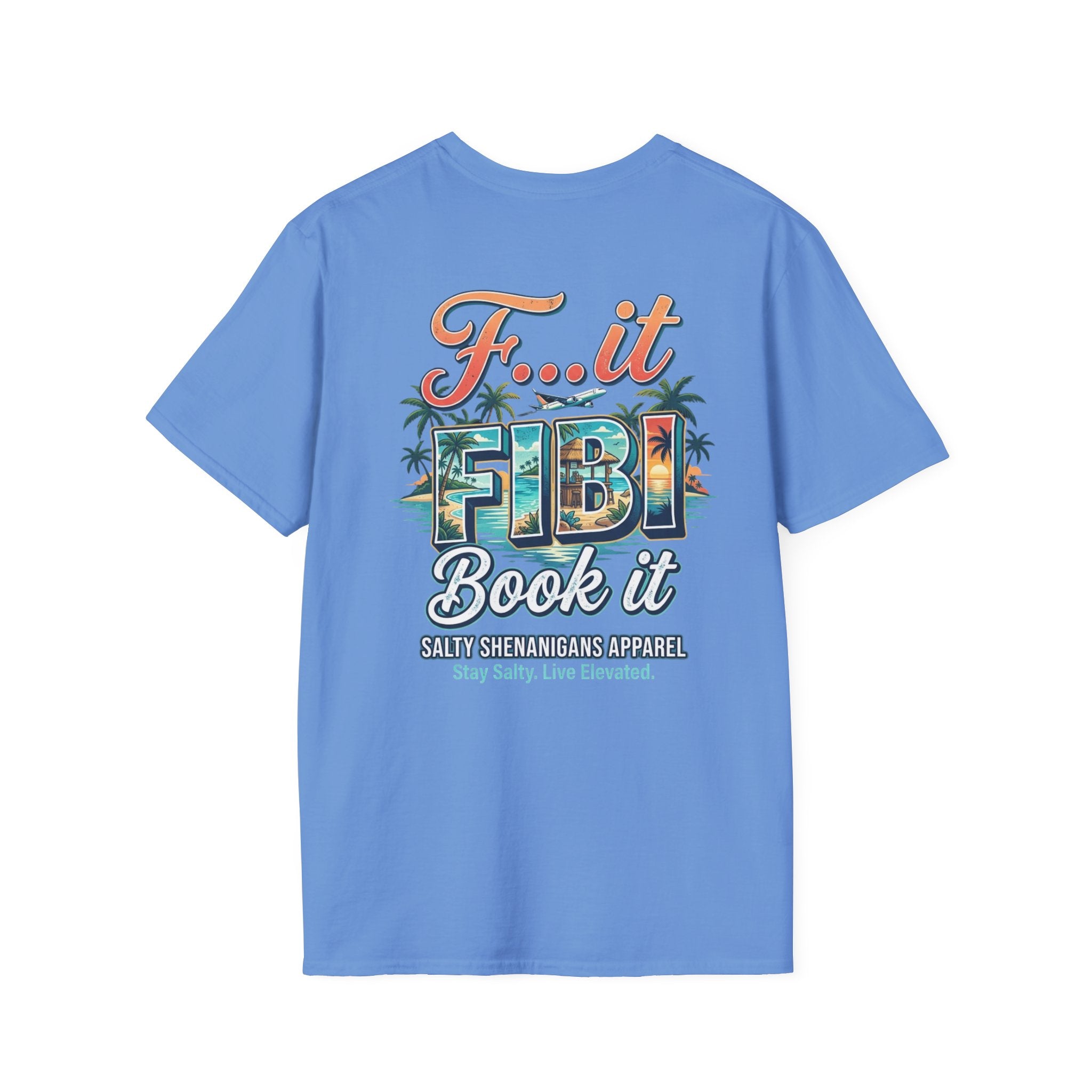 F... It, FIBI Book It Coastal Vacation T-Shirt Printify