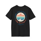 Salty Shenanigans Apparel Sand, Sea & Sunsets T-Shirt Printify