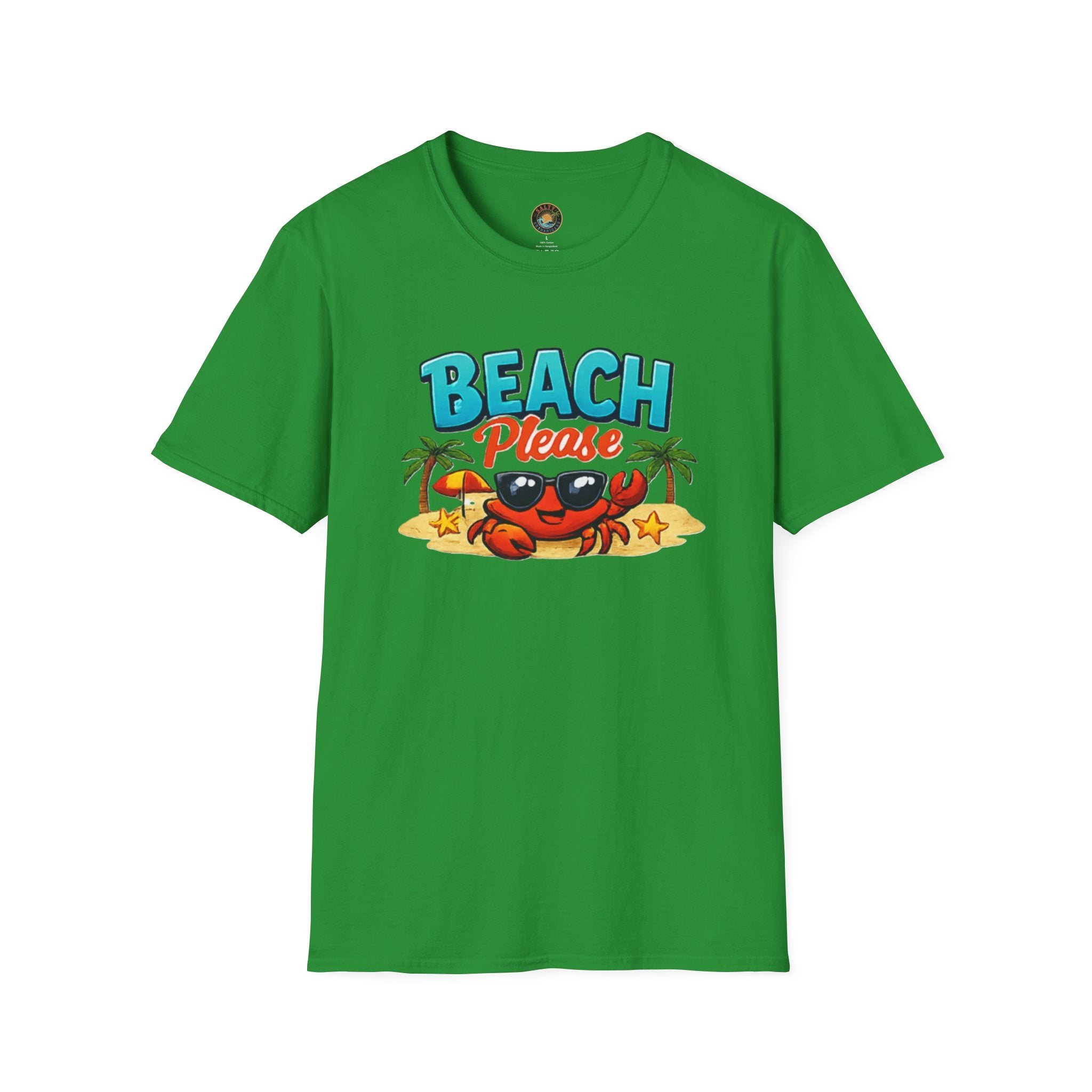 Beach Please T-Shirt | Salty Shenanigans Funny Vacation Tee