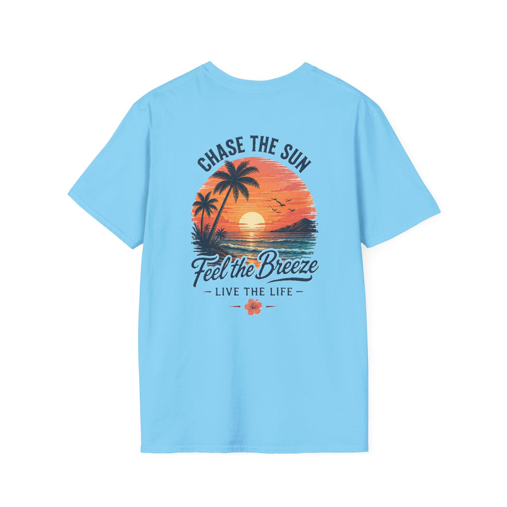 Salty Shenanigans Apparel Chase The Sun T-Shirt Printify