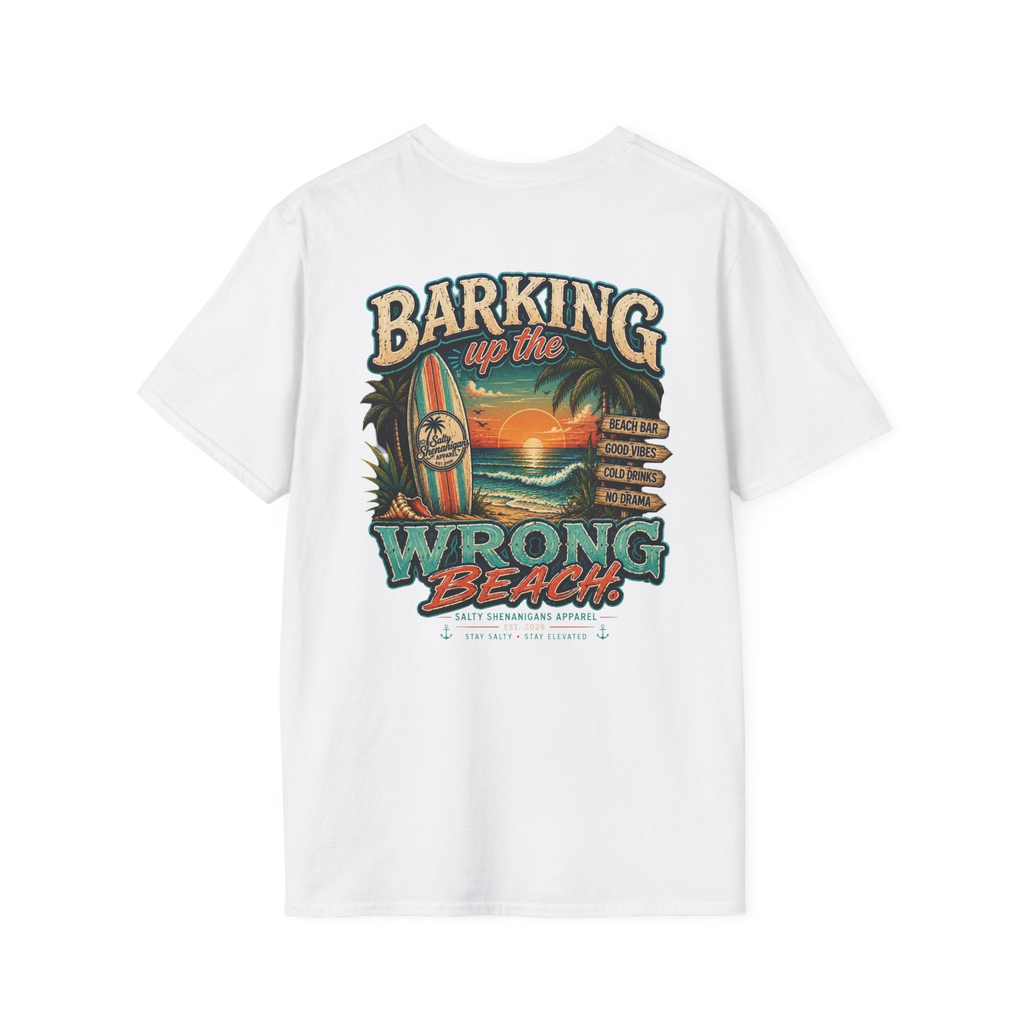 Barking Up the Wrong Beach Printify
