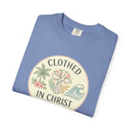 Clothed in Christ Graphic T-Shirt — Christian Faith Tee Printify