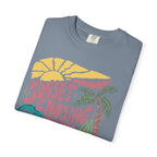 Clothed In Christ T‑Shirt — Sunset Chasing Jesus Seeker Tee Printify