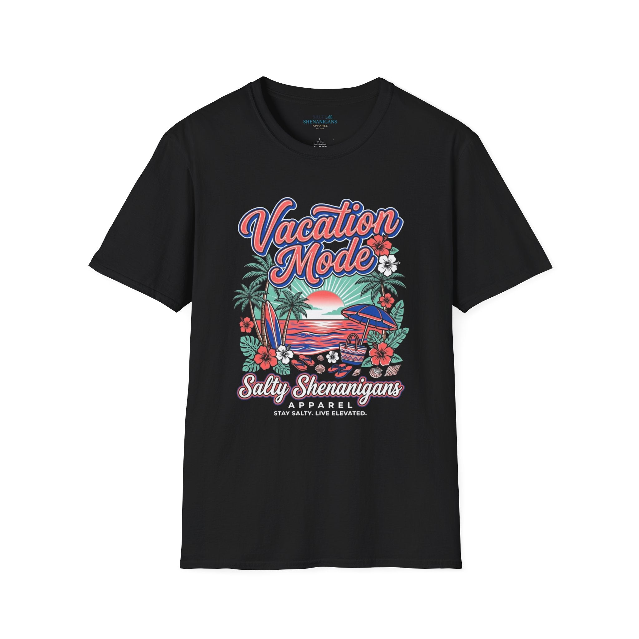 Vacation Mode Beach Resort T-Shirt Printify