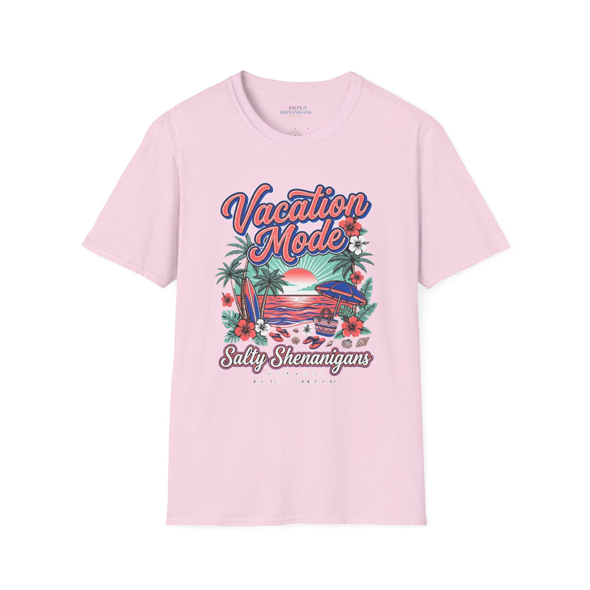 Vacation Mode Beach Resort T-Shirt Printify