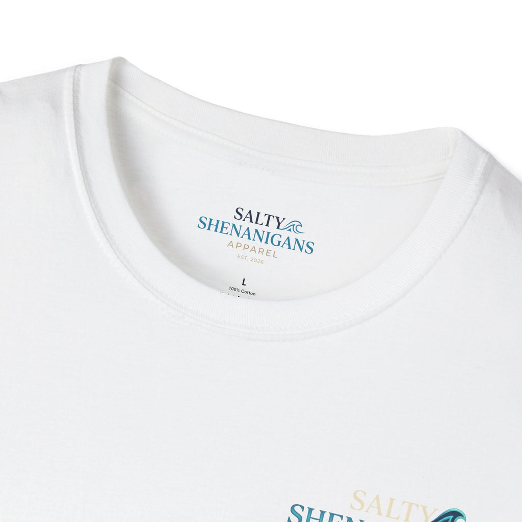 Beach More. Worry Less. Coastal Beach Tee Printify