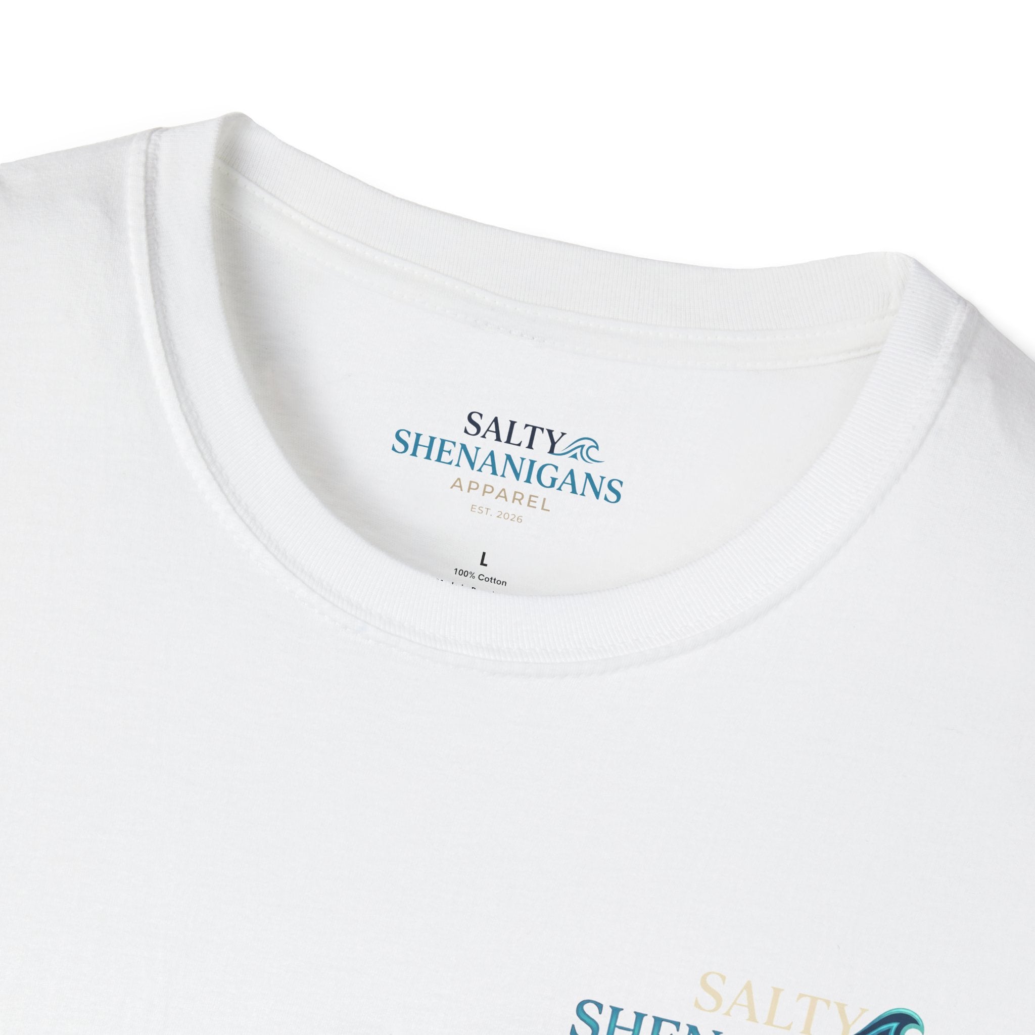 Beach More. Worry Less. Coastal Beach Tee Printify