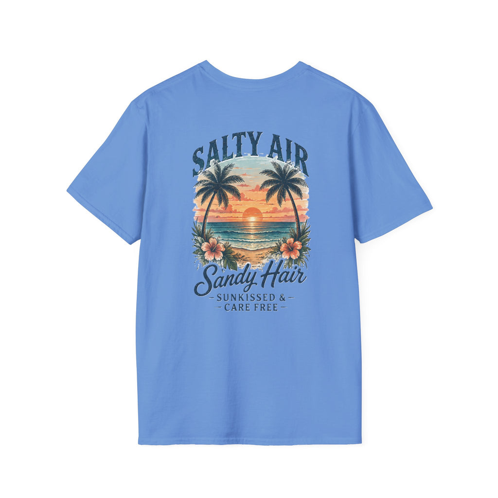 Salty Shenanigans Apparel Salty Air Sandy Hair T-Shirt Printify