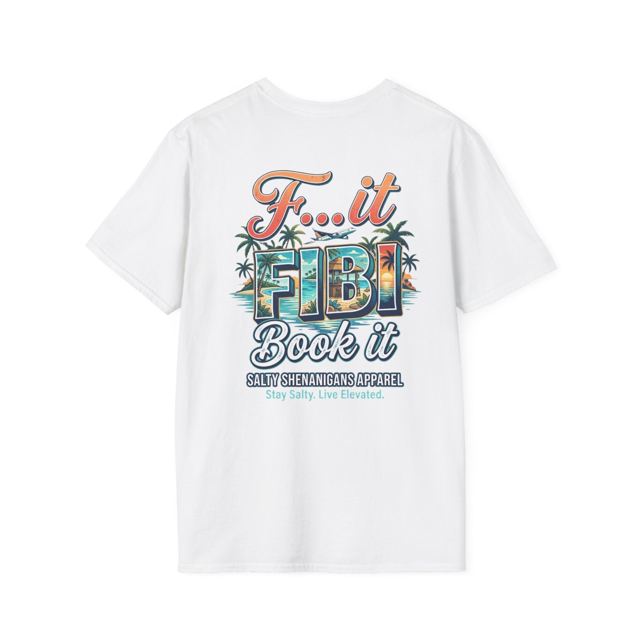 F... It, FIBI Book It Coastal Vacation T-Shirt Printify