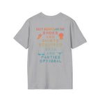 Shoes And Shirts Required - Salty Shenanigans Apparel T-Shirt Printify