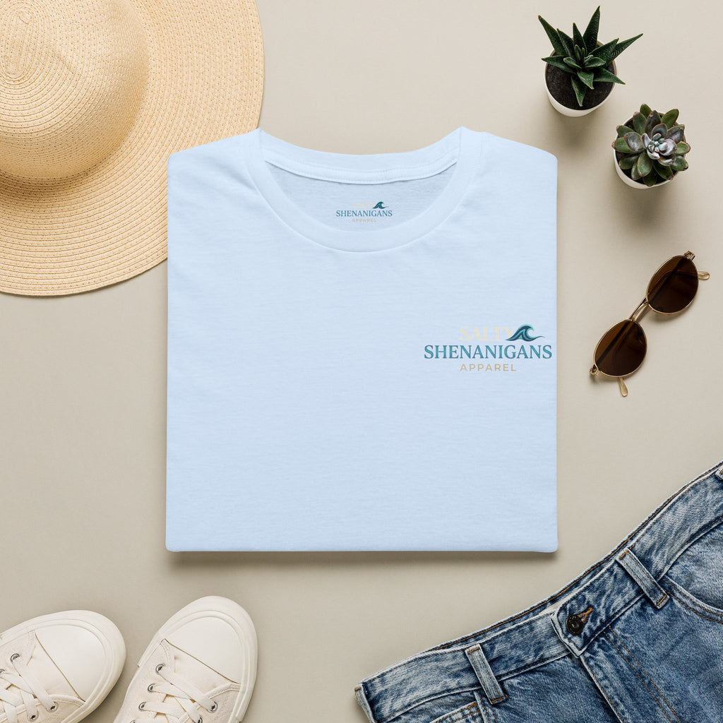 Mentally At The Beach Beach Bar T-Shirt | Premium Coastal Apparel Printify
