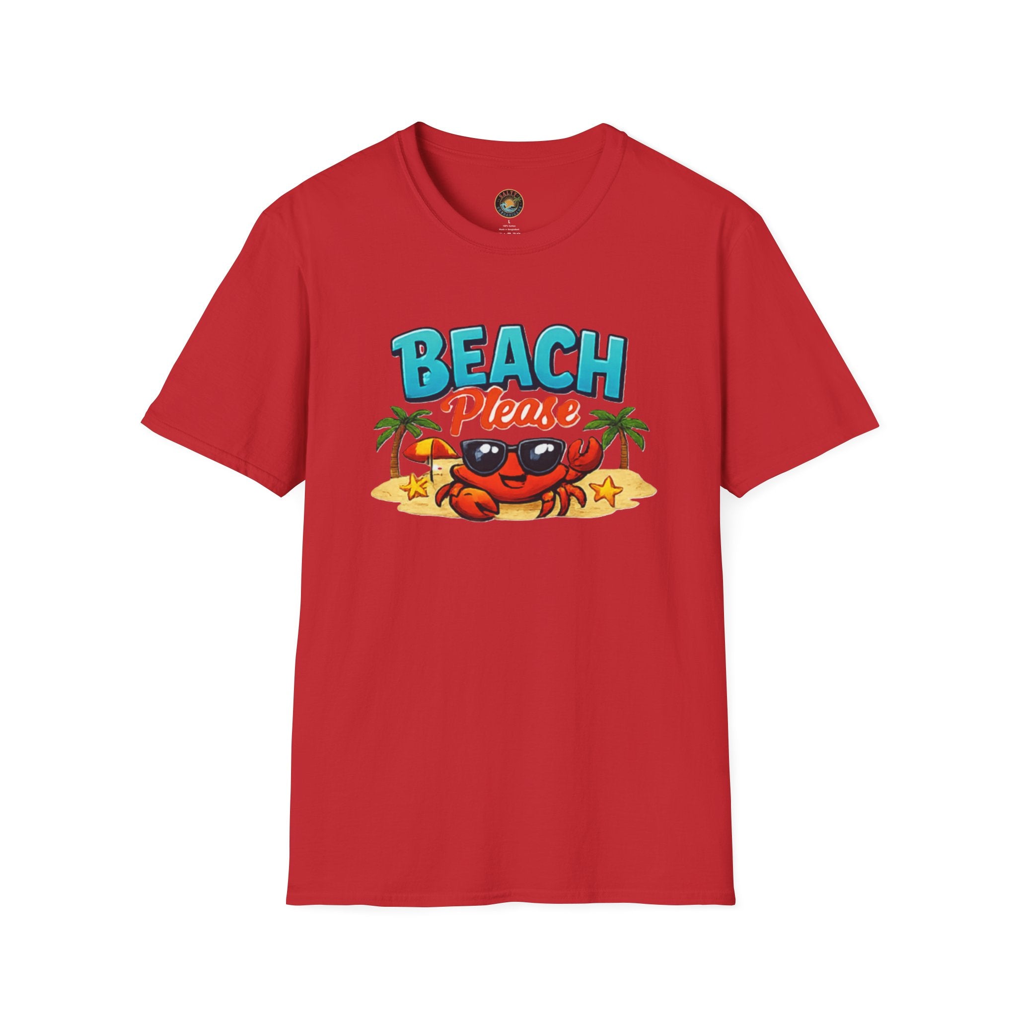 Beach Please T-Shirt | Salty Shenanigans Funny Vacation Tee