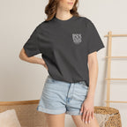 Jesus Saves T-Shirt — Minimal Embossed Religious Tee Printify