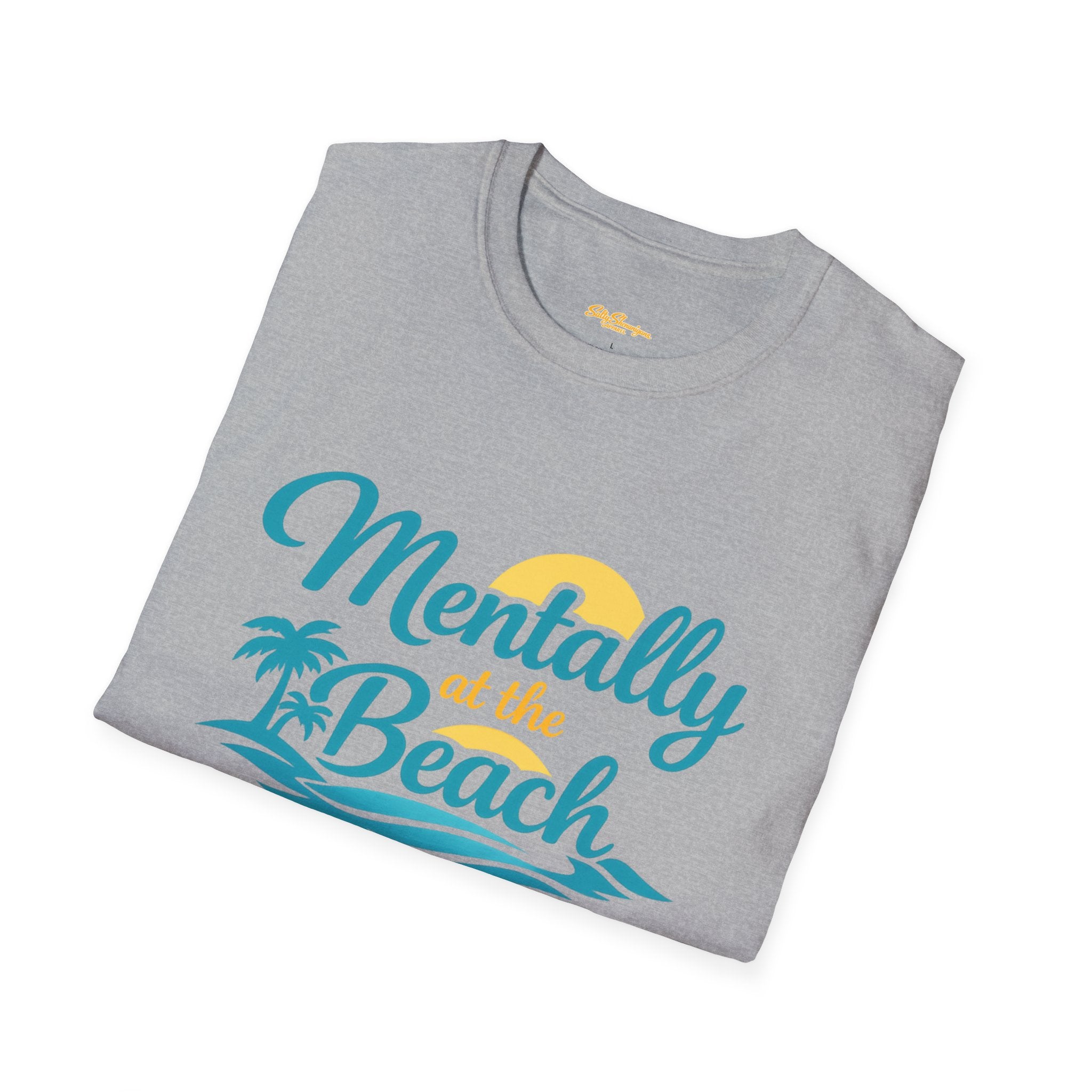 Mentally At The Beach T-shirt Salty Shenanigans Apparel Printify