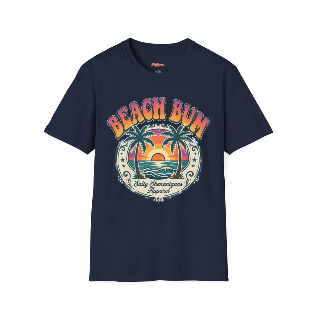 Salty Shenanigans Apparel The Beach Bum T-Shirt Printify