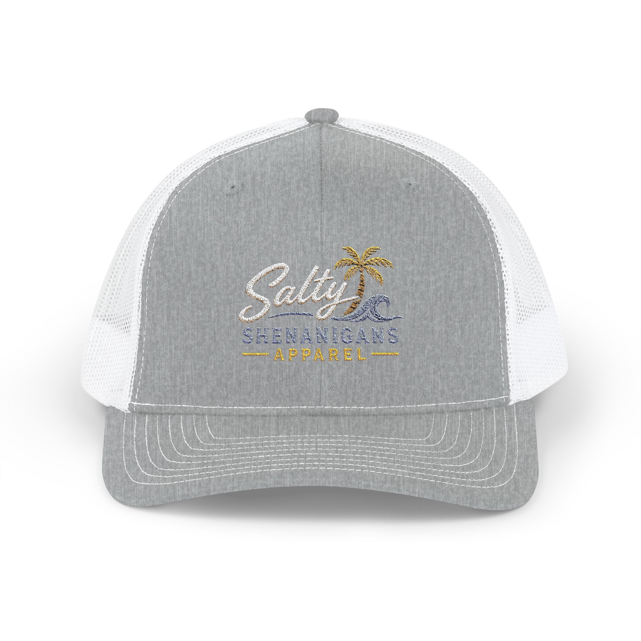 Salty Shenanigans Apparel Classic Coastal Snapback Trucker Hat Printify