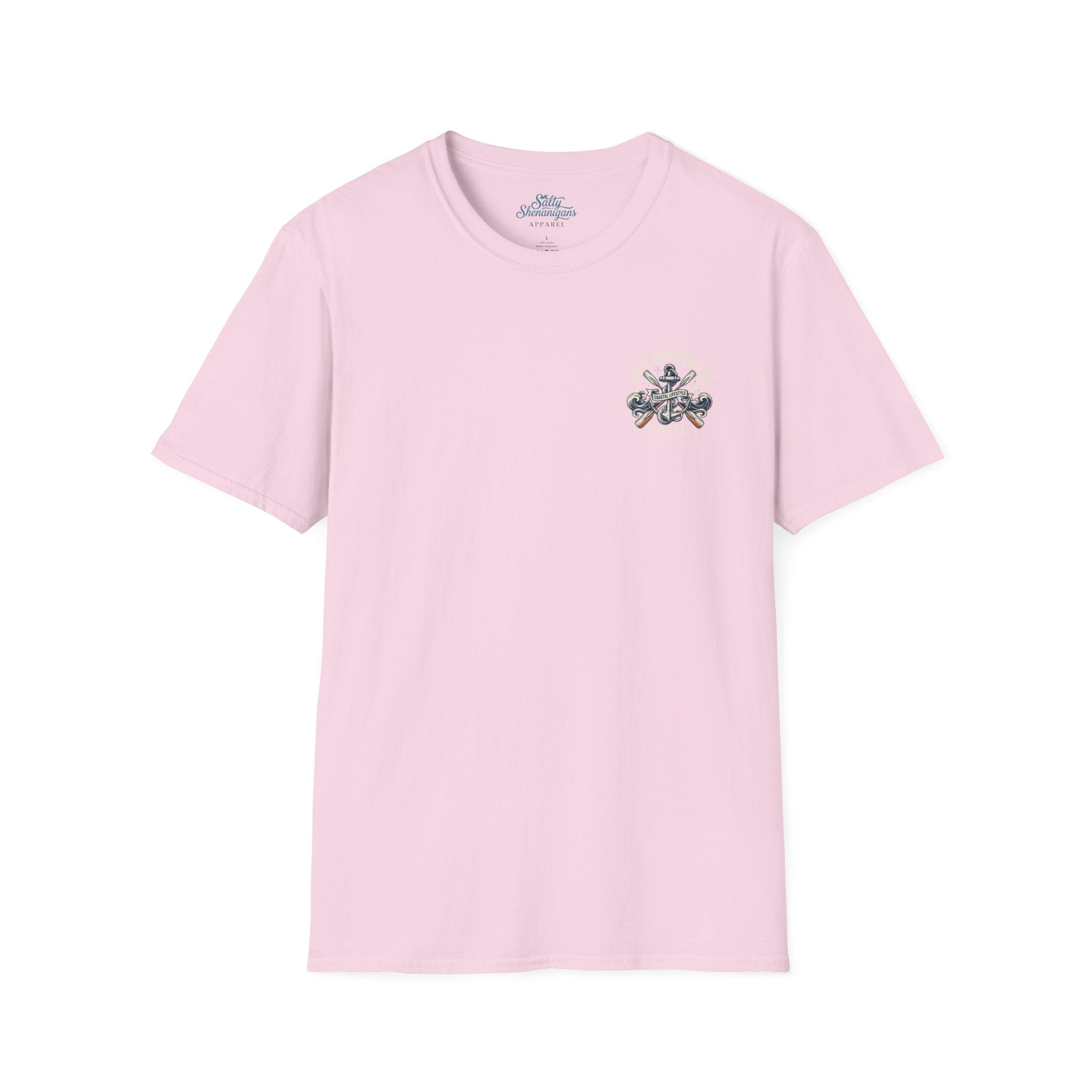 Marina Club Coastal Lifestyle Tee | Salty Shenanigans Apparel Printify