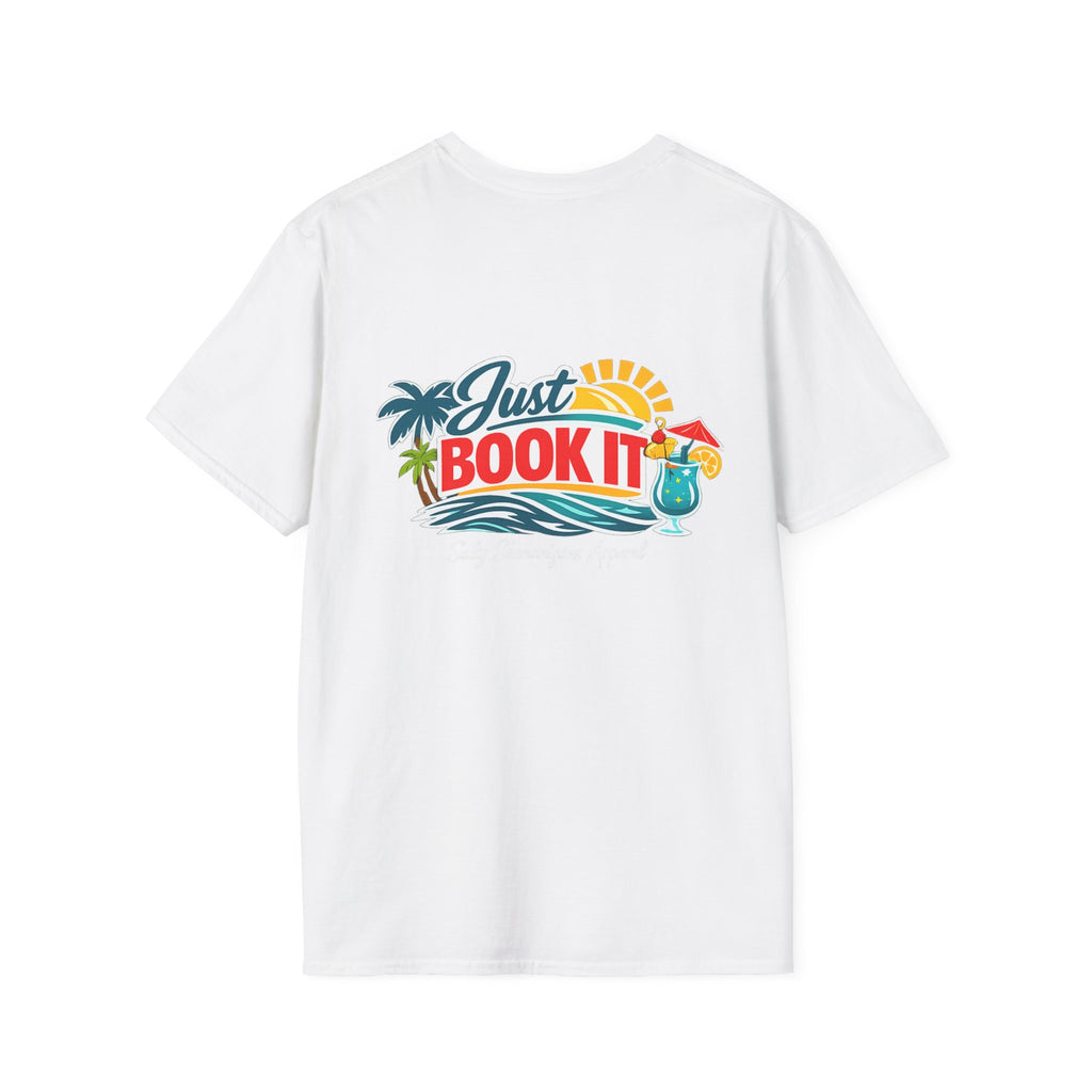 Just Book It T-Shirt - Salty Shenanigans Apparel Printify